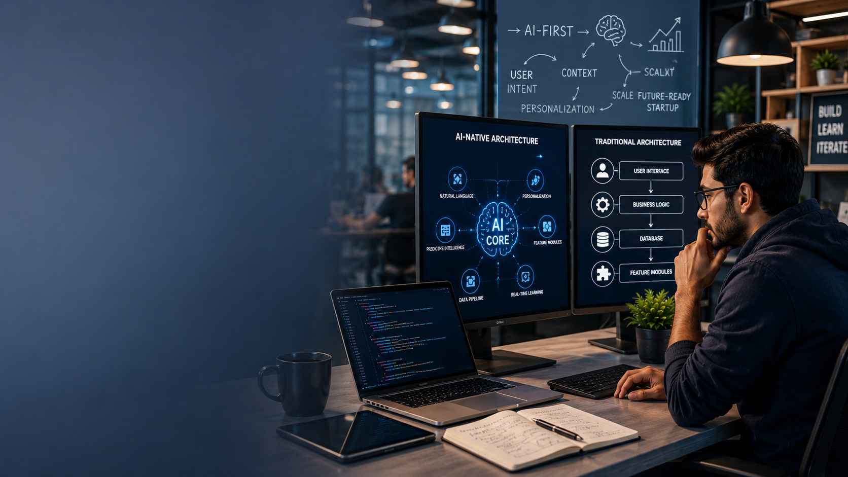 AI-Native Startup vs Traditional Startup: What Changes When AI Is Built In From Day One?